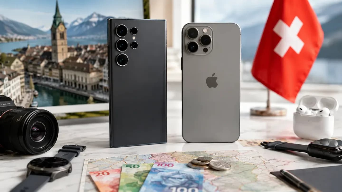 Samsung vs iPhone : lequel choisir en Suisse ?